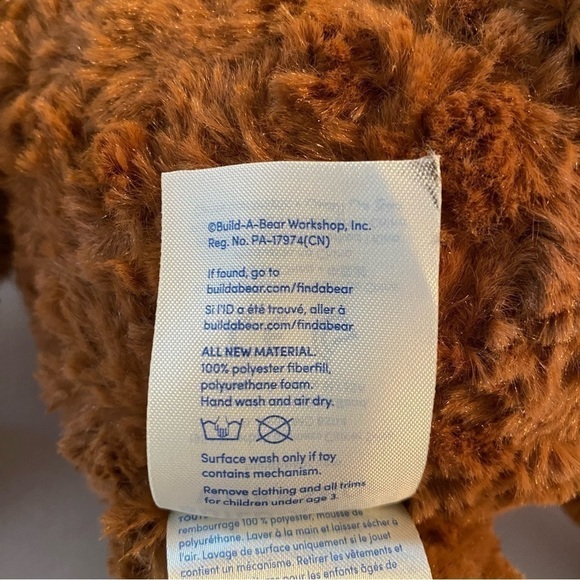 BUILD A Bear Workshop Hockey Sticks Teddy Bear - Picture 7 of 7